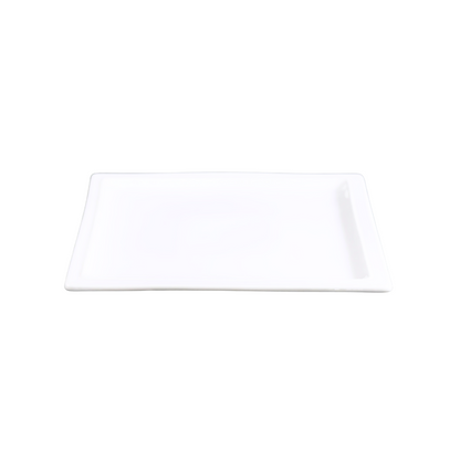 FINE CHINA SQUARE PLATE 10" | 25 CM - WHITE - DON BELLINI # DB3012126