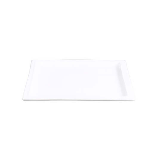 FINE CHINA SQUARE PLATE 10" | 25 CM - WHITE - DON BELLINI # DB3012126