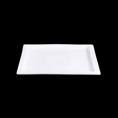 FINE CHINA SQUARE PLATE 10" | 25 CM - WHITE - DON BELLINI # DB3012126