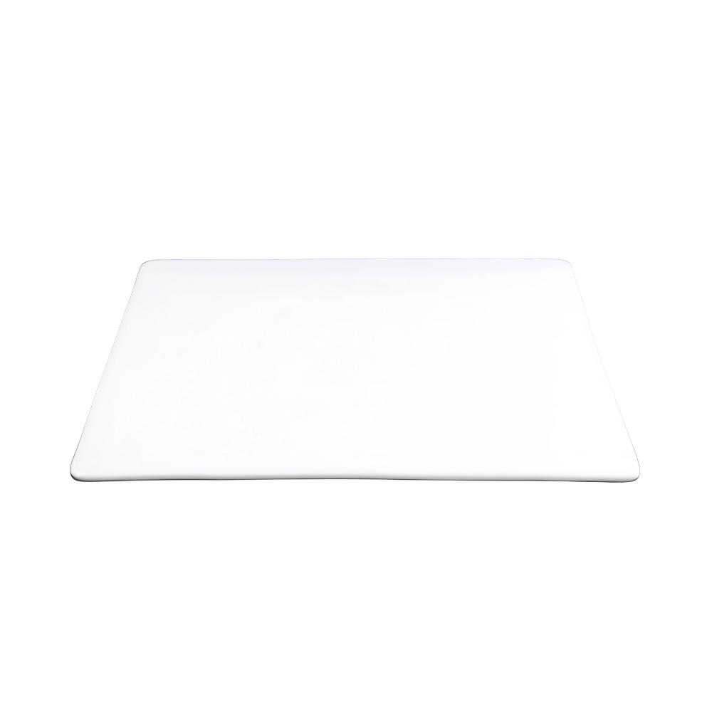 FINE CHINA SQUARE FLAT PLATE 12" | 30 CM - WHITE - DON BELLINI # DB3012331