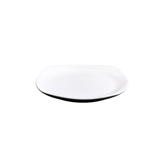 FINE CHINA SQUARE COUPE PLATE 7" | 18 CM - WHITE - DON BELLINI # DB3012018