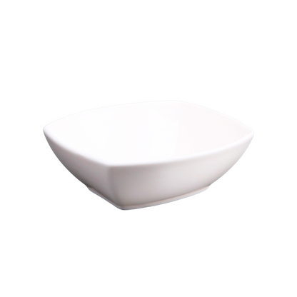BONE CHINA SQUARE BOWL - WHITE - DON BELLINI # DB1022015