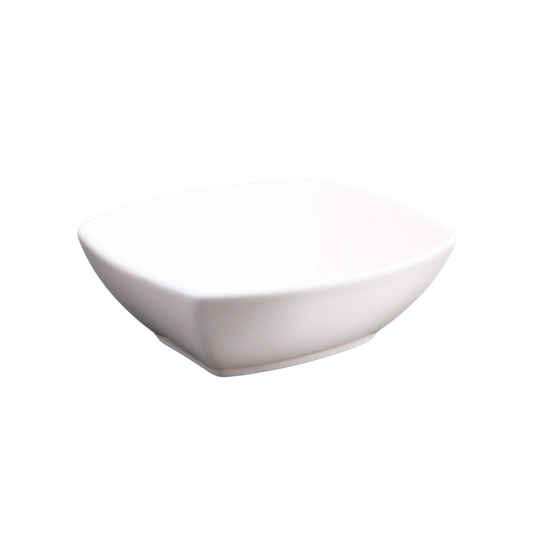 BONE CHINA SQUARE BOWL - WHITE - DON BELLINI # DB1022015