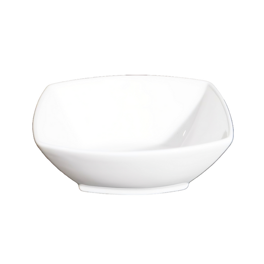 BONE CHINA SQUARE BOWL - WHITE - DON BELLINI # DB1022013
