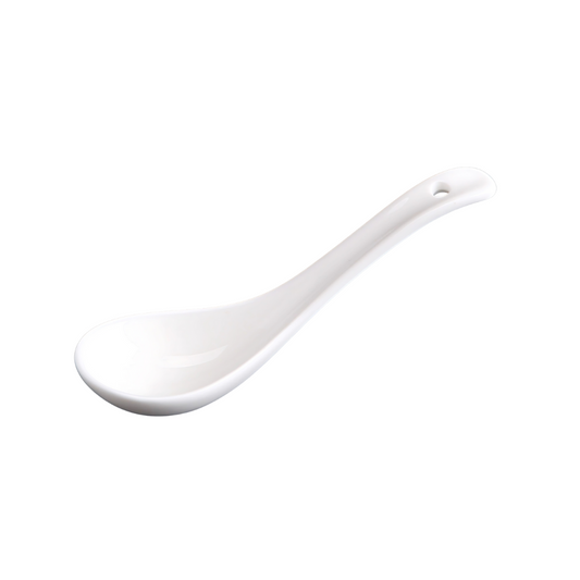 FINE CHINA SPOON 5" | 13 CM - WHITE - DON BELLINI # DB306SP13