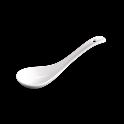FINE CHINA SPOON 5" | 13 CM - WHITE - DON BELLINI # DB306SP13