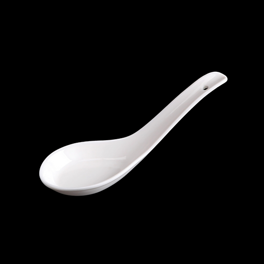 FINE CHINA SPOON 5.5" | 13.5 CM - WHITE - DON BELLINI # DB306SP14