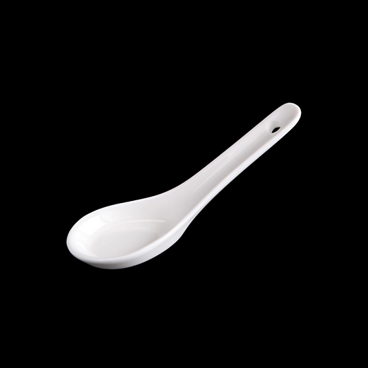 FINE CHINA SPOON 4" | 10.5 CM - WHITE - DON BELLINI # DB306SP11
