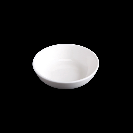 FINE CHINA SOY DISH 3" | 7.5 CM - WHITE - DON BELLINI # DB306SD75