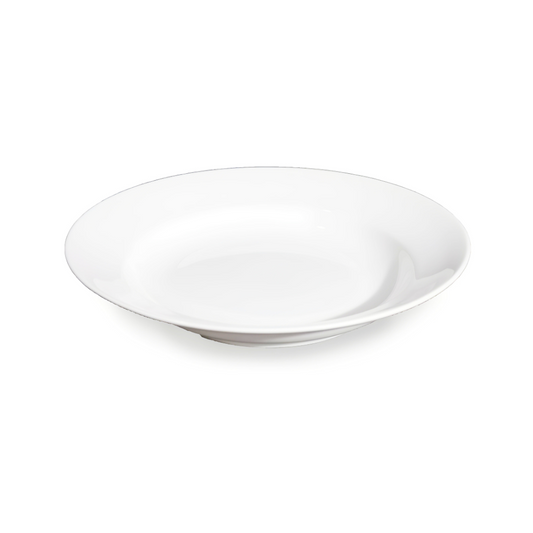 BONE CHINA SOUP PLATE - WHITE - DON BELLINI # DB1010321
