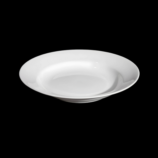 BONE CHINA SOUP PLATE - WHITE - DON BELLINI # DB1010321