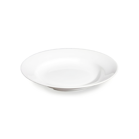BONE CHINA SOUP PLATE - WHITE - DON BELLINI # DB1010318