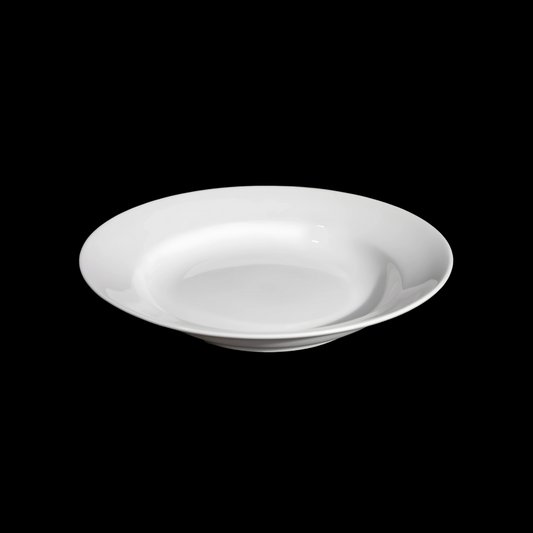 BONE CHINA SOUP PLATE - WHITE - DON BELLINI # DB1010318