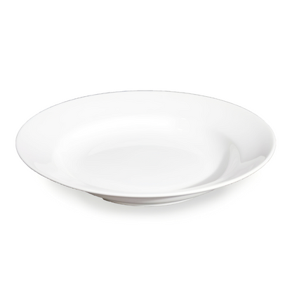 BONE CHINA SOUP PLATE - WHITE - DON BELLINI # DB1010324