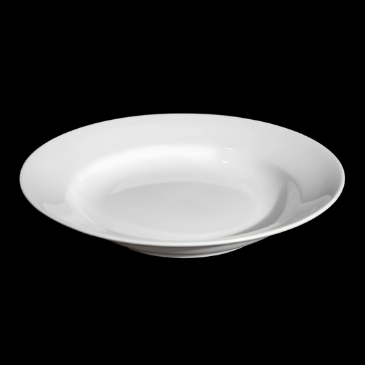 BONE CHINA SOUP PLATE - WHITE - DON BELLINI # DB1010324