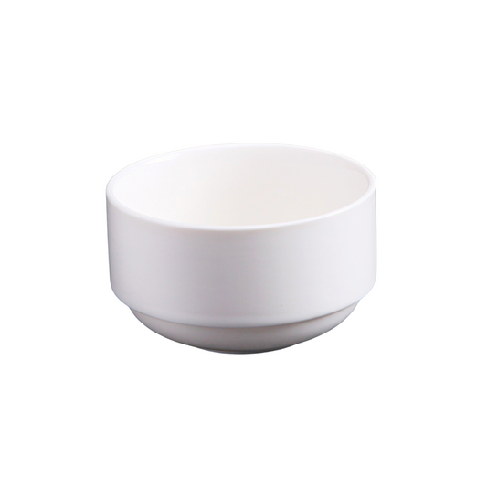 FINE CHINA SOUP CUP 4" | 10 CM 10 FL OZ | 300 ML - WHITE - DON BELLINI # DB3020110