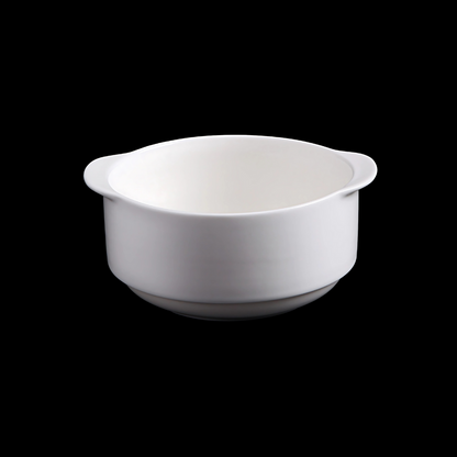 FINE CHINA SOUP CUP 4.25" | 11CM 11 FL OZ | 330 ML - WHITE - DON BELLINI # DB3020111