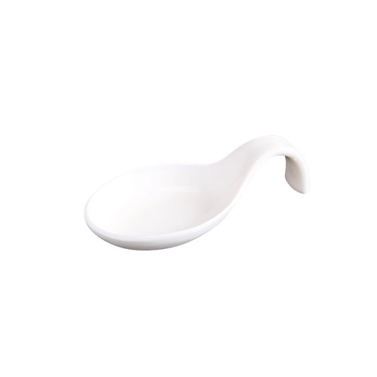 FINE CHINA SNACK DISH 4" X 2" | 10.5 X 5 CM - WHITE - DON BELLINI # DB306SN11