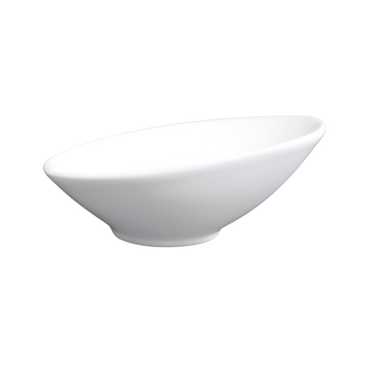 FINE CHINA SLANTING BOWL 8" | 20 CM - WHITE - DON BELLINI # DB3020221