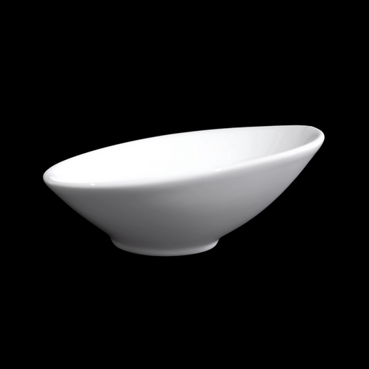 FINE CHINA SLANTING BOWL 8" | 20 CM - WHITE - DON BELLINI # DB3020221