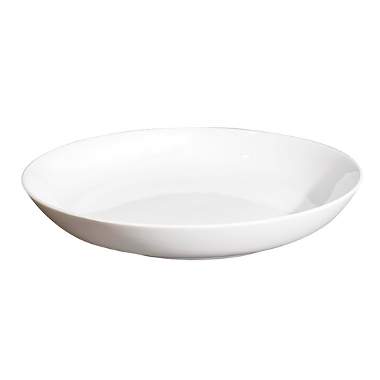 BONE CHINA SHALLOW PLATE - WHITE - DON BELLINI # DB1010426