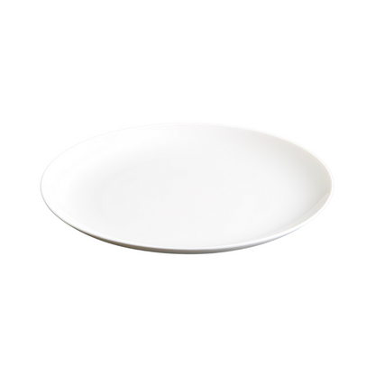 BONE CHINA SHALLOW PLATE - WHITE - DON BELLINI # DB1010423