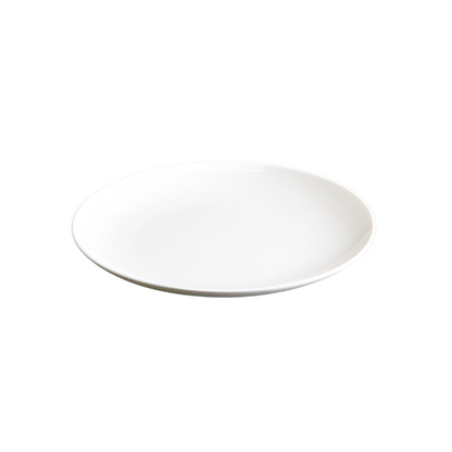 BONE CHINA SHALLOW PLATE - WHITE - DON BELLINI # DB1010420