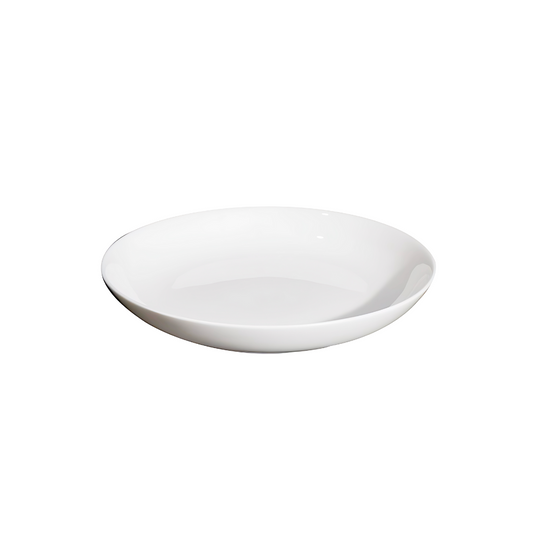 BONE CHINA SHALLOW PLATE - WHITE - DON BELLINI # DB1010416