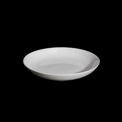 BONE CHINA SHALLOW PLATE - WHITE - DON BELLINI # DB1010416
