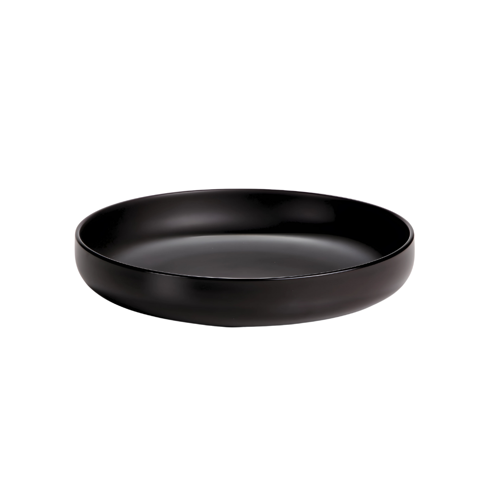 DE TERRA SERVICE PLATE 10.5" l 27CM - MATT BLACK - DON BELLINI # DB2119027