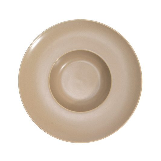 DE TERRA PASTA PLATE 10" l 25 CM - SANDY KHAKI - DON BELLINI # DB2210525