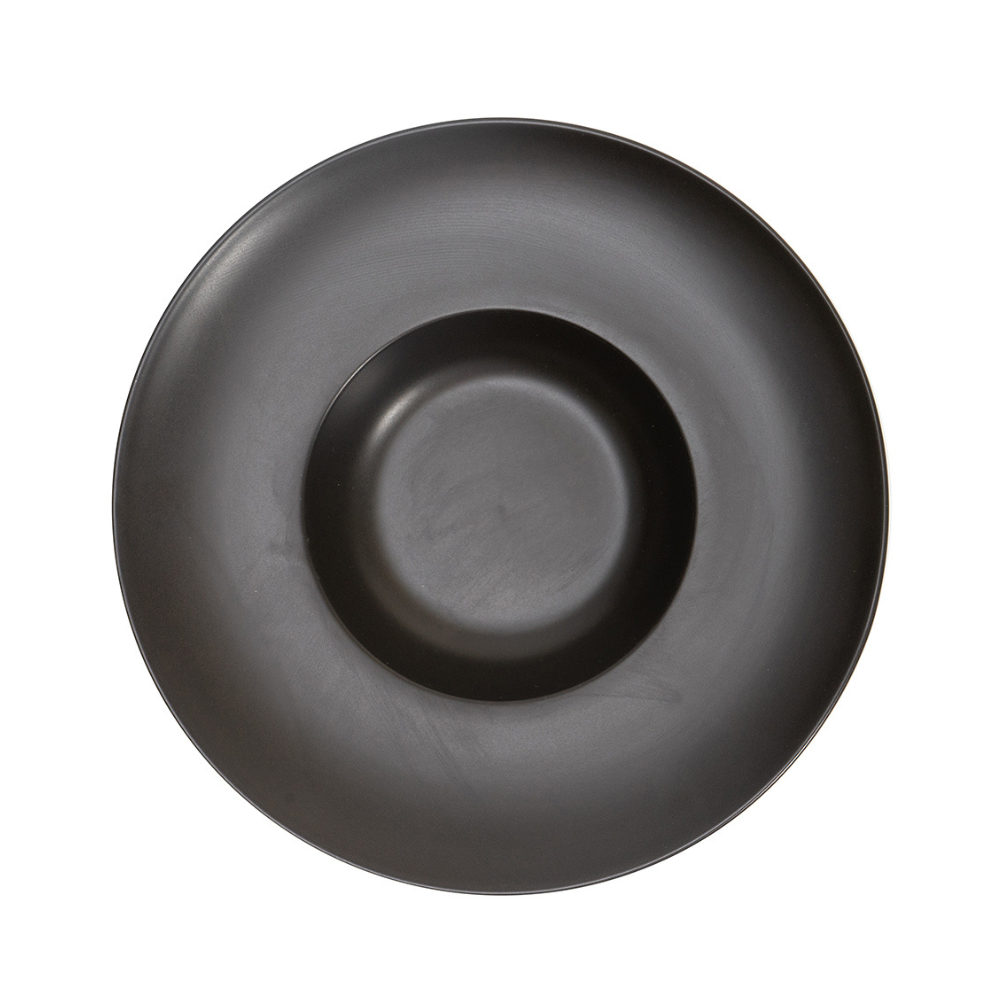 DE TERRA PASTA PLATE 10" l 25 CM - MATT BLACK - DON BELLINI # DB2110525