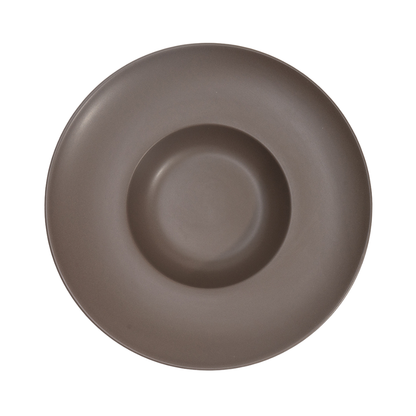 DE TERRA PASTA PLATE 10" l 25 CM - DARK BROWN - DON BELLINI # DB2310525