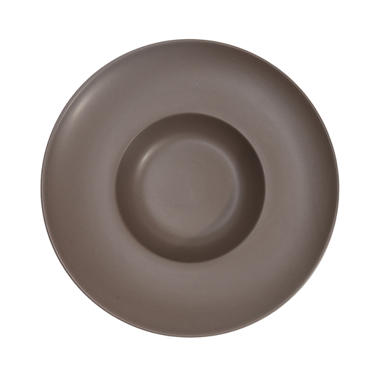 DE TERRA PASTA PLATE 10" l 25 CM - DARK BROWN - DON BELLINI # DB2310525