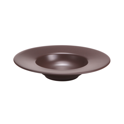 DE TERRA PASTA PLATE 10" l 25 CM - DARK BROWN - DON BELLINI # DB2310525