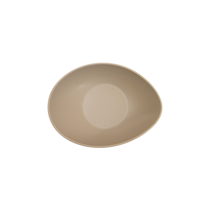 DE TERRA OVAL BOWL 9" l 23 CM - SANDY KHAKI - DON BELLINI # DB2221023