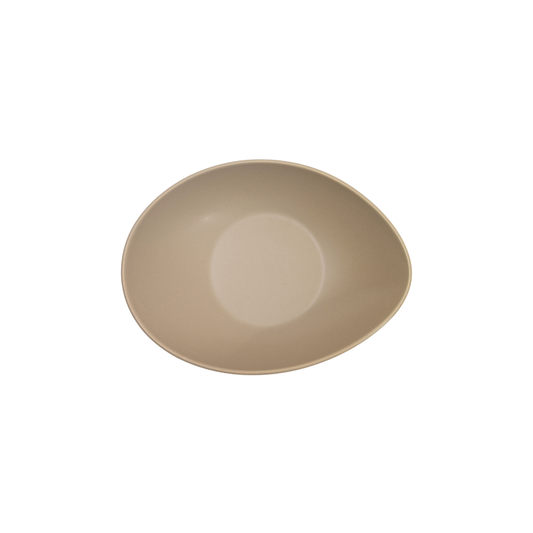 DE TERRA OVAL BOWL 9" l 23 CM - SANDY KHAKI - DON BELLINI # DB2221023