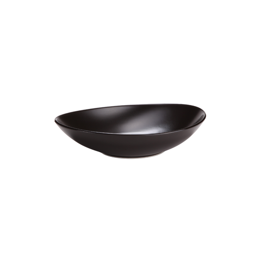 DE TERRA OVAL BOWL 9" l 23 CM - MATT BLACK - DON BELLINI # DB2121023