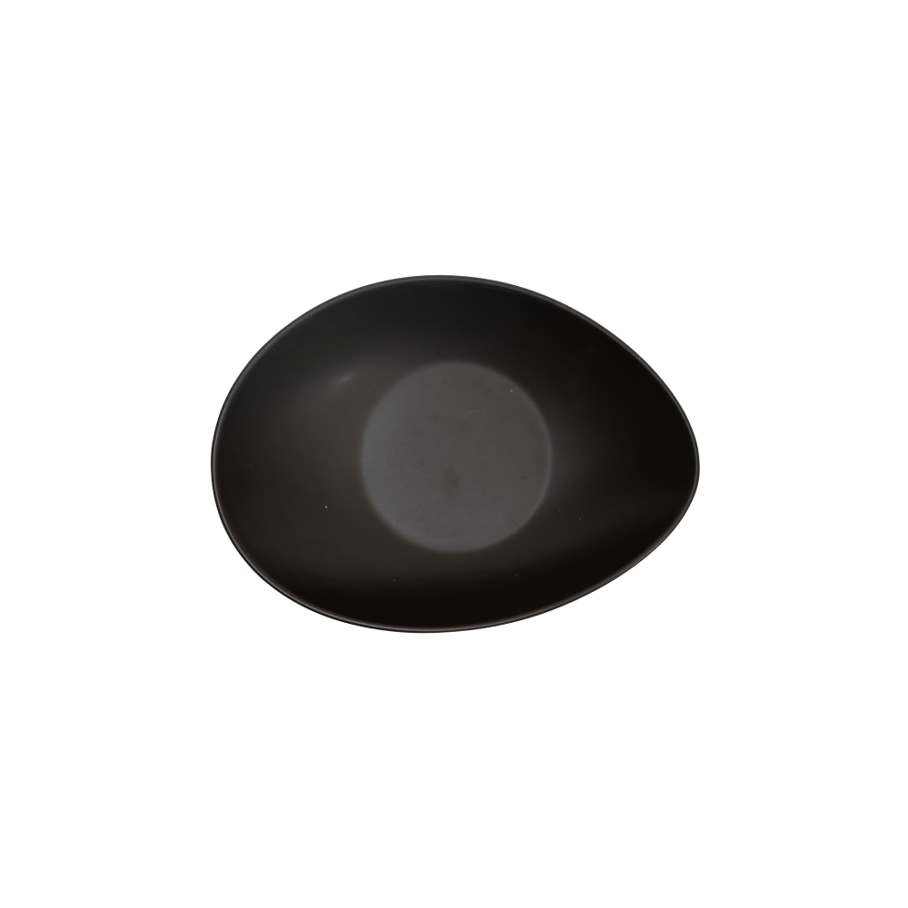 DE TERRA OVAL BOWL 9" l 23 CM - MATT BLACK - DON BELLINI # DB2121023