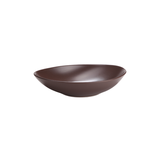 DE TERRA OVAL BOWL 9" l 23 CM - DARK BROWN - DON BELLINI # DB2321023