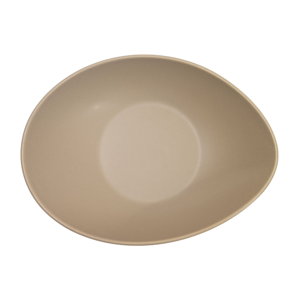 DE TERRA OVAL BOWL 11.5" l 29 CM - SANDY KHAKI - DON BELLINI # DB2221029