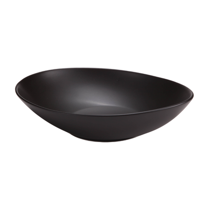 DE TERRA OVAL BOWL 11.5" l 29 CM - MATT BLACK - DON BELLINI # DB2121029