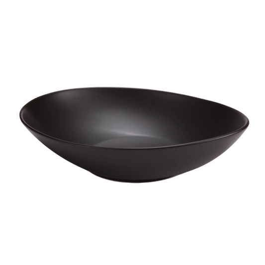 DE TERRA OVAL BOWL 11.5" l 29 CM - MATT BLACK - DON BELLINI # DB2121029
