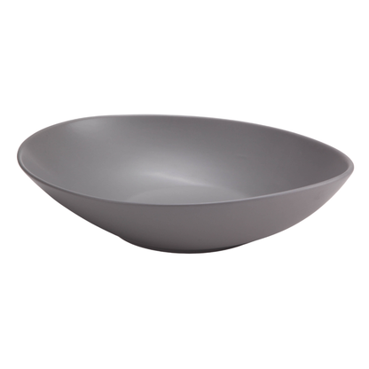 DE TERRA OVAL BOWL 11.5" l 29 CM - LIGHT GREY - DON BELLINI # DB2421029