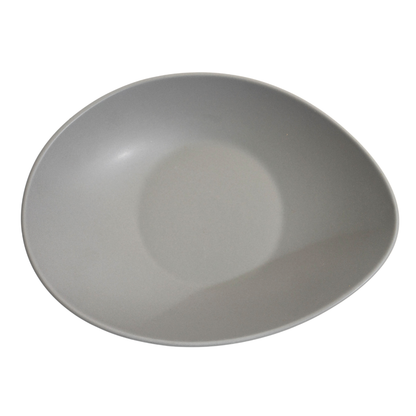 DE TERRA OVAL BOWL 11.5" l 29 CM - LIGHT GREY - DON BELLINI # DB2421029