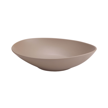 DE TERRA OVAL BOWL 10" l 25 CM - SANDY KHAKI - DON BELLINI # DB2221025