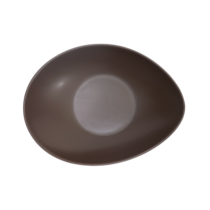 DE TERRA OVAL BOWL 10" l 25 CM - DARK BROWN - DON BELLINI # DB2321025