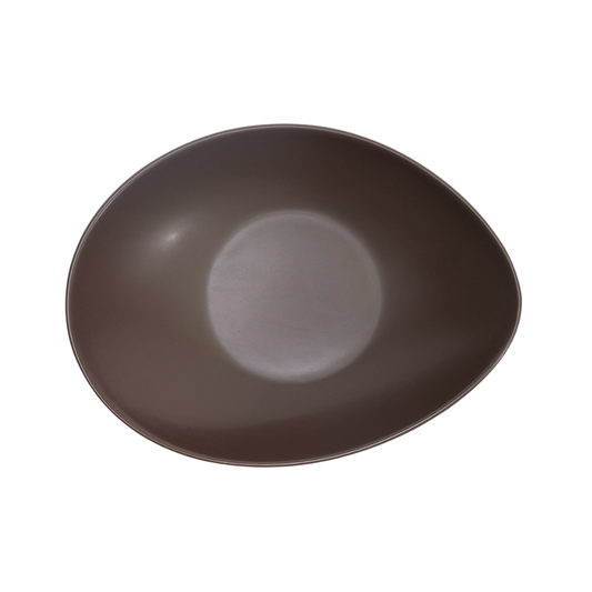 DE TERRA OVAL BOWL 10" l 25 CM - DARK BROWN - DON BELLINI # DB2321025