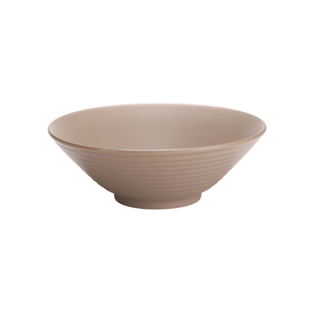 DE TERRA NOODLE BOWL 9" l 23 CM - SANDY KHAKI - DON BELLINI # DB2220023