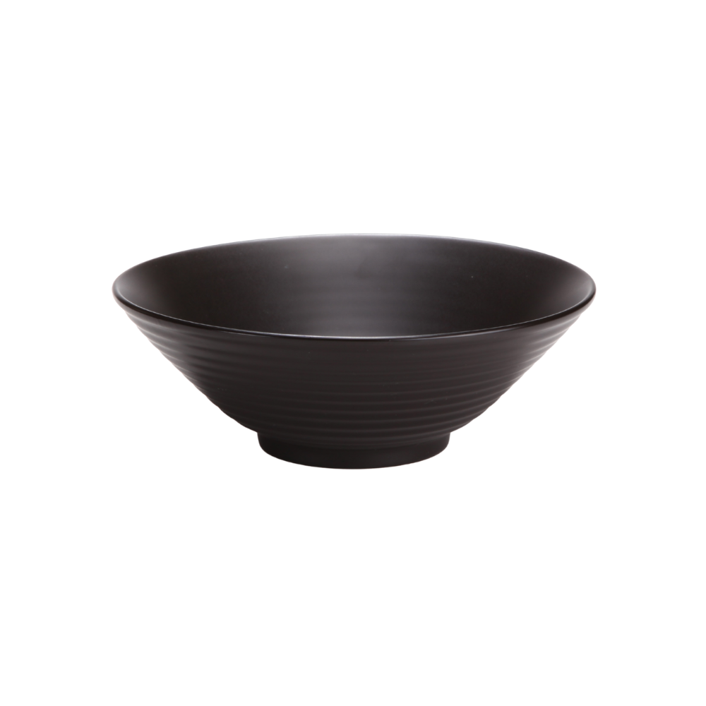 DE TERRA NOODLE BOWL 9" l 23 CM - MATT BLACK - DON BELLINI # DB2120023